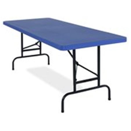 BETTERBEDS Rectangular Blow Mold Folding Table BE25960